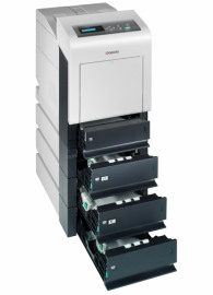 KYOCERA FS-C5200DN принтер лазерный цветной А4, 9600 x 600 dpi, 21 стр/мин чёрно-белой и цветной печати