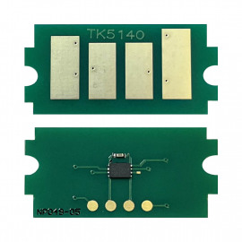 Чип для картриджа KYOCERA TK-5140C голубой, STATIC CONTROL