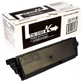 KYOCERA TK-590K тонер-картридж для ECOSYS P6026cdn, M6026cdn, M6026cidn, M6526cdn, M6526cidn, FS-C5250DN, FS-C2026MFP+, FS-C2126MFP+, FS-C2526MFP, FS-C2626MFP (чёрный, 7000 стр)