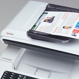 KYOCERA MITA FS-C1020MFP+ МФУ лазерное цветное А4, 2400 x 600 dpi, 20 стр, мин чёрно-белой и цветной печати