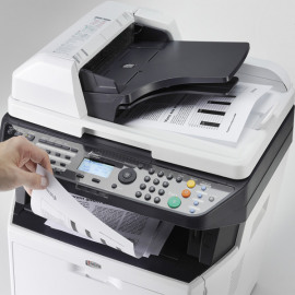 KYOCERA MITA FS-1124MFP МФУ лазерное чёрно-белое А4, 600 dpi, 24 стр, мин