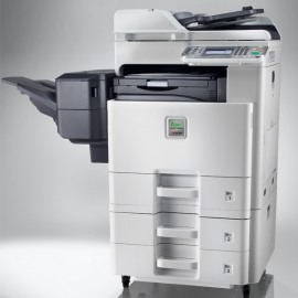 KYOCERA MITA FS-C8020MFP МФУ лазерное цветное А3, 600 dpi, 20 стр, мин чёрно-белой и цветной печати